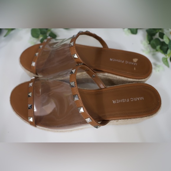 MARC FISHER STUDDED CLEAR STRAP ESPADRILLE SANDAL IN
BRMLL/913 - Picture 3 of 9